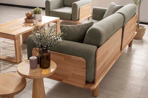 DİVA İSKANDİNAV ÜÇLÜ NATURAL AYAK, YEŞİL