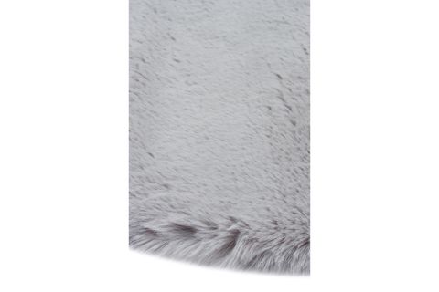 PUFFY KÜRK HALI, GRİ, 80X100
