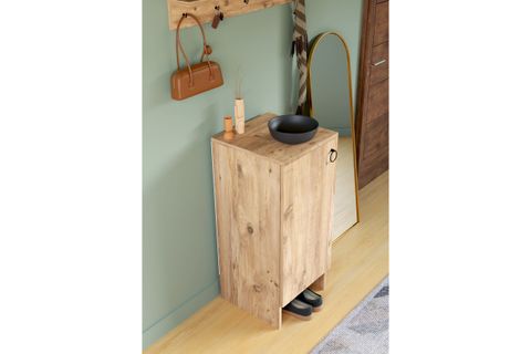 KABİ TEK KAPAKLI ÇOK AMAÇLI DOLAP, ÇAM