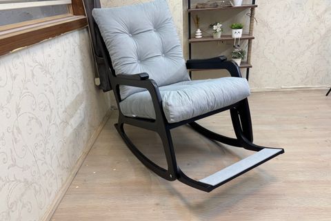 KONTES SALLANAN SANDALYE, BUZ MAVİSİ, LAKE SİYAH