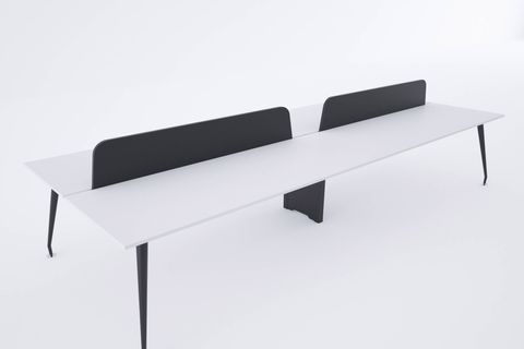 TUUNDESİGN İVORY DÖRTLÜ ÇALIŞMA MASASI, BEYAZ, 200 CM