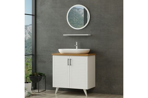 VERA BANYO DOLABI 85CM AY2K 1YA1R TZG BEYAZ