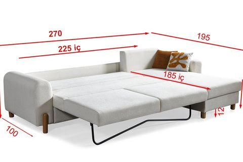 İNEGÖL KÖŞE KOLTUK, SAĞ, 270 CM