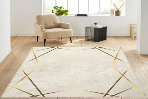 ROVİGO HOME DİJİTAL BASKI YIKANABİLİR KAYMAZ TABAN SALON HALISI  RVG1312  160X120