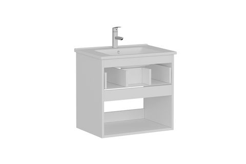 SANYA BANYO DOLABI ALT 65CM AS2K1Ç ETJ BEYAZ