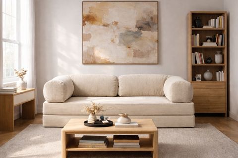 LEGOM YATAKLI AKTİVİTE KÖŞE KOLTUK BEJ, 200X200