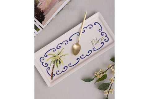 THE MİA PALMA DİKDÖRTGEN SERVİS TABAĞI 35X16 CM