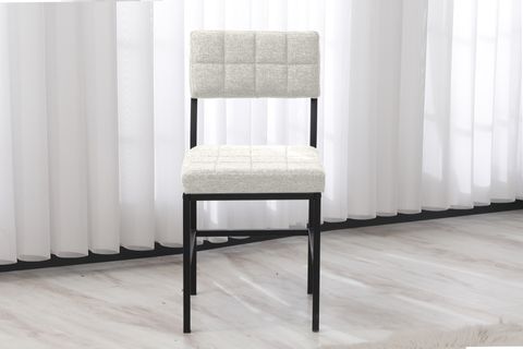 NOVA MUTFAK MASA TAKIMI, 2 SANDALYE, SİYAH, 70X70 CM, KREM