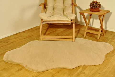TAPPETO REX TAVŞANI DEKORATİF DOUBLE POST, CAMEL, 60X100