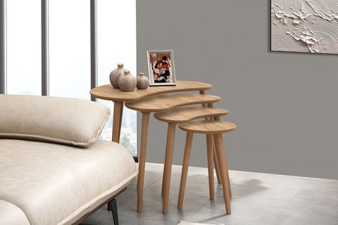 MOON ZİGON ORTA SEHPA SETİ, MEŞE