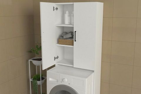 TERNOS ÇAMAŞIR MAKİNESİ DOLABI, BEYAZ