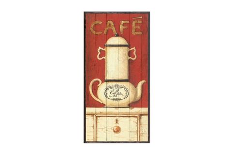 ÇERÇEVELİ CAFE AHŞAP  TABLO 30X60