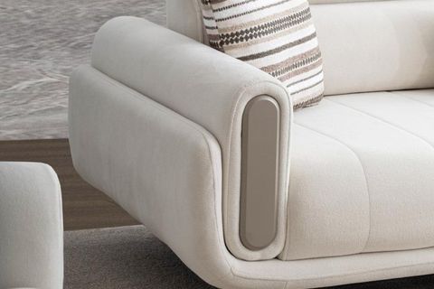 ELİTİS ÜÇLÜ KOLTUK, KREM