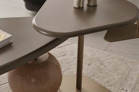 PİANO ORTA SEHPA VE İKİLİ ZİGON SEHPA SETİ, KAHVE