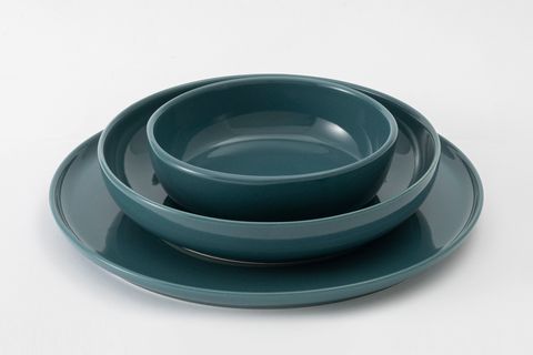 KİTCHEN ESSENTİALS STONEWARE KASE 17 CM, MAVİ, ALTILI SET