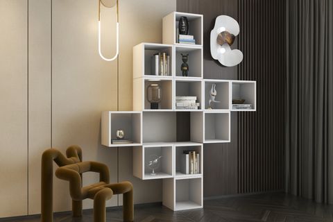 LEKSA GENİŞ DEPOLAMA ALANLI VE ÇOK FONKSİYONLU OFİS KİTAPLIĞI