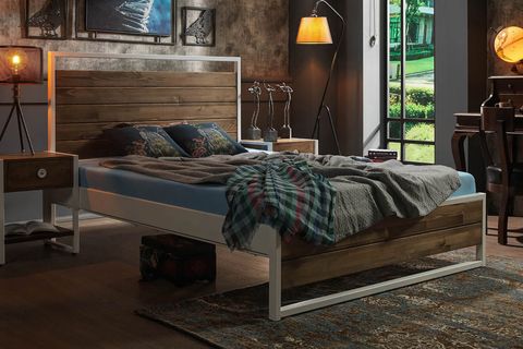 ARİANE METAL KARYOLA, BEYAZ, 120X200