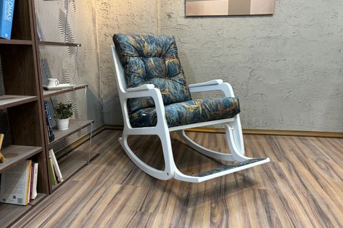 KONTES SALLANAN SANDALYE, MAVİ, LAKE BEYAZ