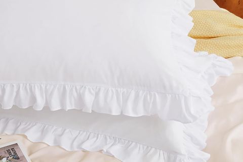 MAKİ DEKORATİF MODERN YASTIK KILIFI, BEYAZ, 2 ADET