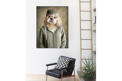 DOG KANVAS TABLO HAPO 104 50X70