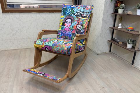 KONTES SALLANAN SANDALYE, DİEGO, NATUREL AYAK