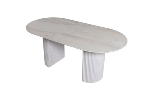 CASLO MERMER BASKI MDF YEMEK MASASI