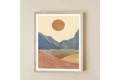 MUNİKA AHŞAP ÇERÇEVELİ İSKANDİNAV ÜÇLÜ TABLO SETİ, 21X30, 0128