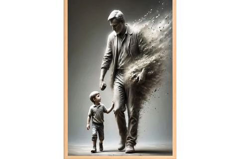 BABAM VE BEN TABLO, 50X70