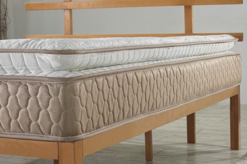 ULTRA ORTOPEDİK AQUA PEDLİ PAKET YAYLI PELUŞ TAVŞAN TÜYÜ KUMAŞ YATAK, 90X190