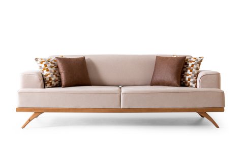 PALERMO KOLTUK TAKIMI, KAHVE KREM