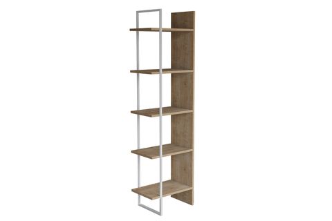 LAGOMOOD POLY KİTAPLIK, MEŞE BEYAZ