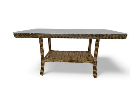 PAVİA RATTAN ÜÇLÜ BAHÇE MOBİLYASI, KAHVERENGİ