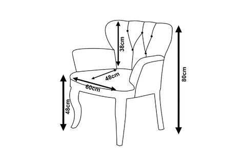 LEMEDA KOLLU 1+1 TEKLİ BERJER ÇAY SETİ, KREM, KAHVE AYAK
