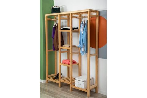 ARNETTİ İNDİGO AÇIK GARDIROP, AHŞAP, 35 CM
