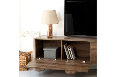 NEW LİNE DUVAR TV ÜNİTESİ, CEVİZ