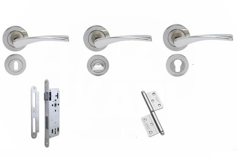 ALO KAPI MELAMİN MODERN İVRİZ CAMLI ODA KAPISI, 76/204/14-17 CM