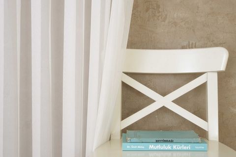 MASSARELLİ ETAMİN TÜL EKRU  1-2 SEYREK PİLE 300X260