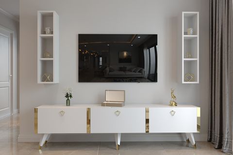 ARİS TV ÜNİTESİ, BEYAZ