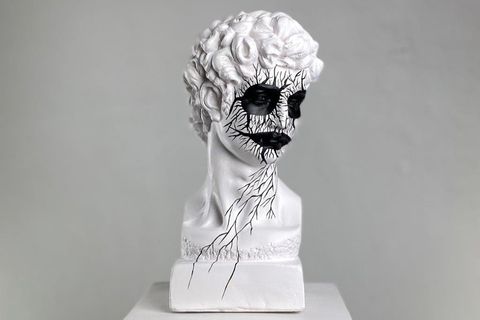 DAVID DARK SENSE POP ART DEKORATİF ROMA YUNAN HEYKELLERİ