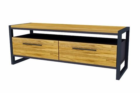 ARCHİ AHŞAP ATÖLYESİ FREXTON MEDİUM TV ÜNİTESİ, 120 CM
