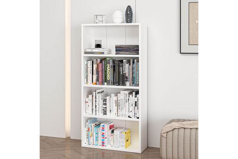 ADEL KİTAPLIK, BEYAZ, 3 RAFLI