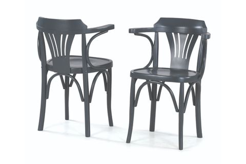 DAMLA SABİT MASA VE DEKOPAJLI SANDALYE BANK TAKIMI, ANTRASİT, 125X80