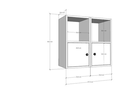 BK ÇOK AMAÇLI DOLAP, 7 KAPAKLI, ÇAD