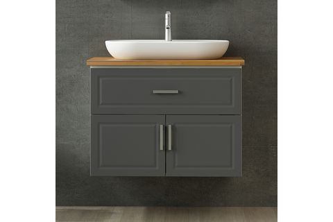 SANYA BANYO ALT DOLABI, ANTRASİT, 85 CM