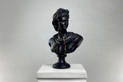 APOLLO GOLD STREAK POP ART DEKORATİF ROMA YUNAN HEYKELLERİ