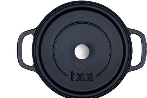 HECHA DÖKÜM TENCERE MAT SİYAH 28 CM