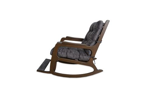 ASEDİA KONTES SALLANAN SANDALYE, ANTRASİT, NATUREL AYAK