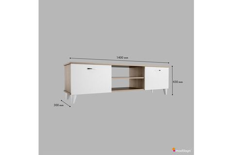 ARDİN TV ÜNİTESİ CORDOBA BEYAZ