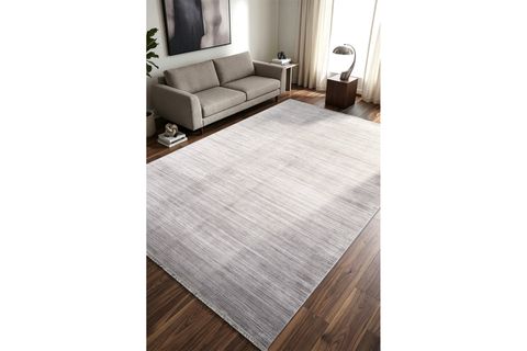 KOZA BERGAMA GRİ HALI A6101C, 100X400