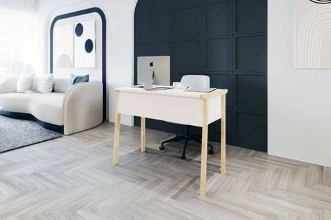 LAGOMOOD ZENİTH ÇALIŞMA MASASI BEYAZ, 90 CM